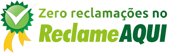Zero reclamações no Reclame Aqui